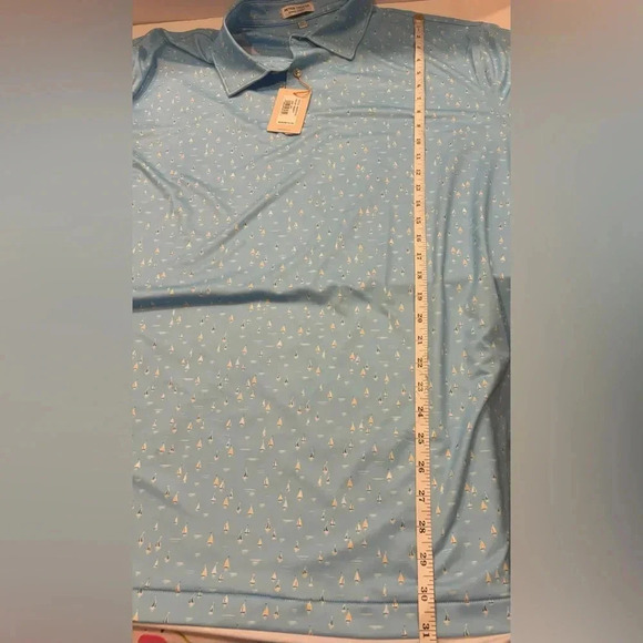 Peter Millar Golf Short Sleeve Men’s Polo Shirt Size XXL NWT - Picture 6 of 8